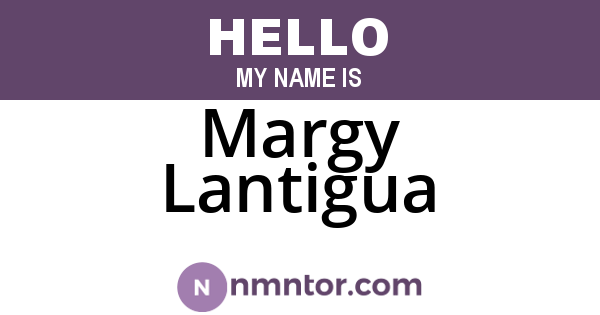 Margy Lantigua