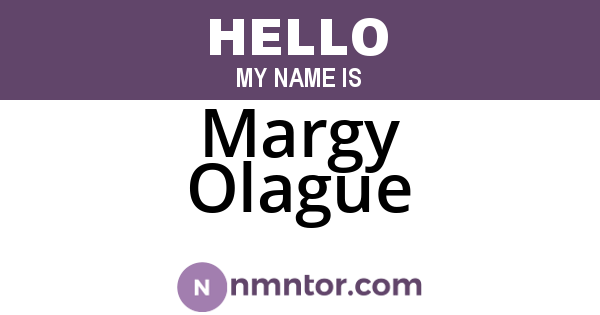 Margy Olague