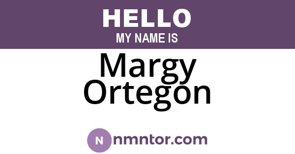 Margy Ortegon