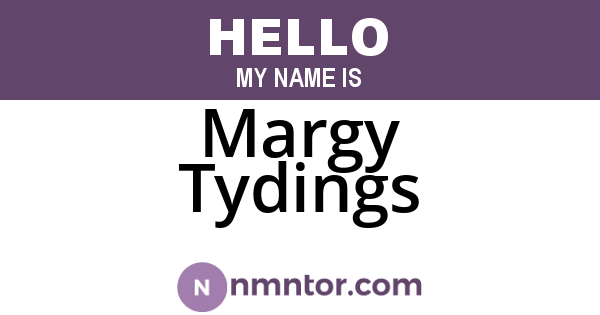 Margy Tydings