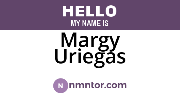 Margy Uriegas