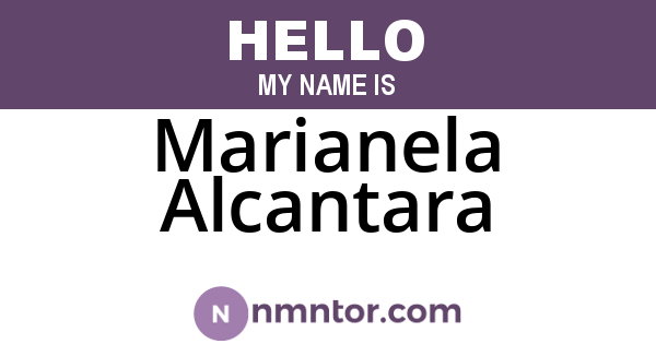 Marianela Alcantara