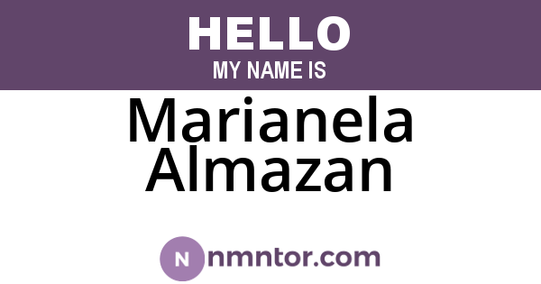 Marianela Almazan