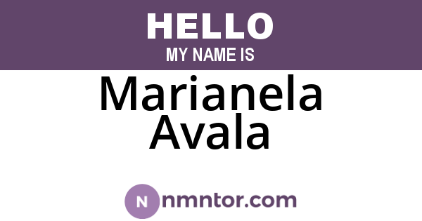 Marianela Avala
