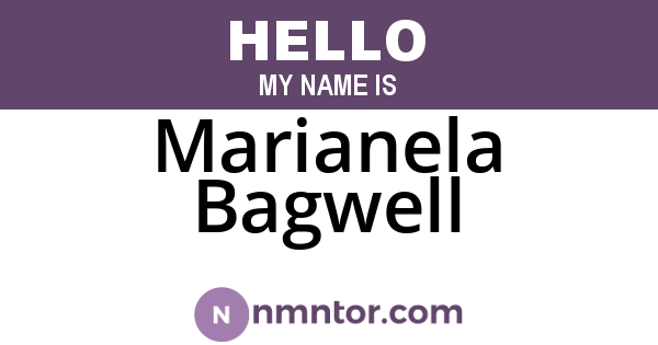 Marianela Bagwell
