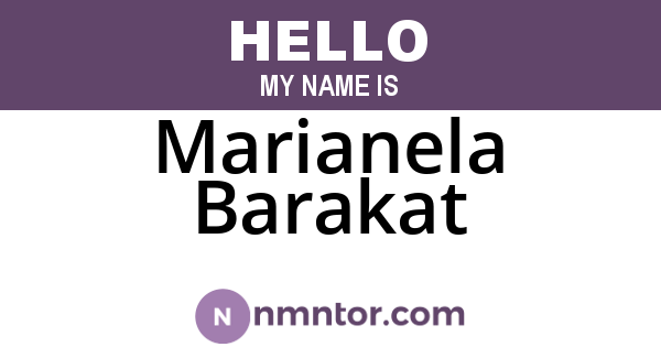 Marianela Barakat