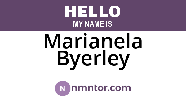 Marianela Byerley
