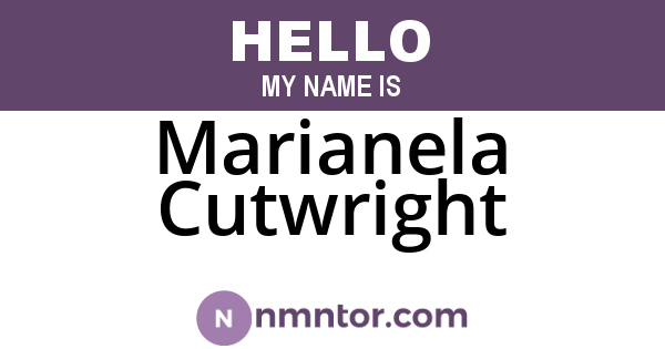 Marianela Cutwright