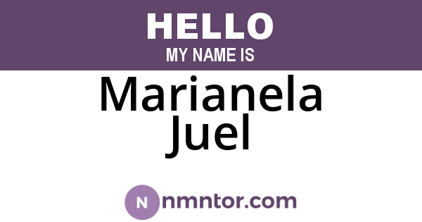 Marianela Juel