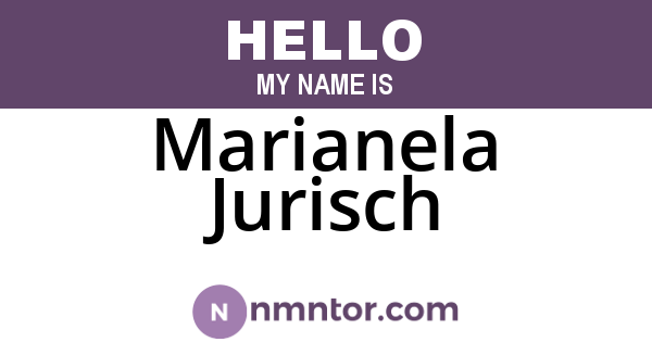 Marianela Jurisch