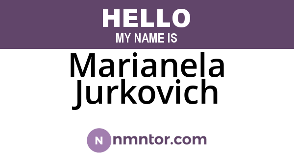 Marianela Jurkovich