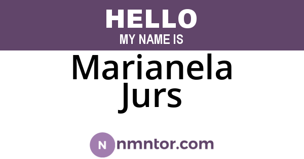 Marianela Jurs