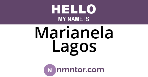 Marianela Lagos