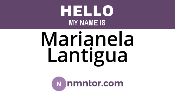 Marianela Lantigua