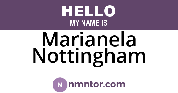 Marianela Nottingham