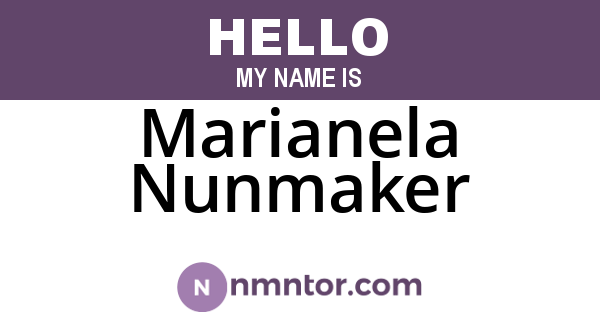 Marianela Nunmaker