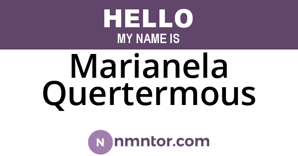 Marianela Quertermous