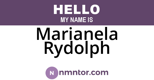 Marianela Rydolph
