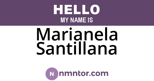 Marianela Santillana