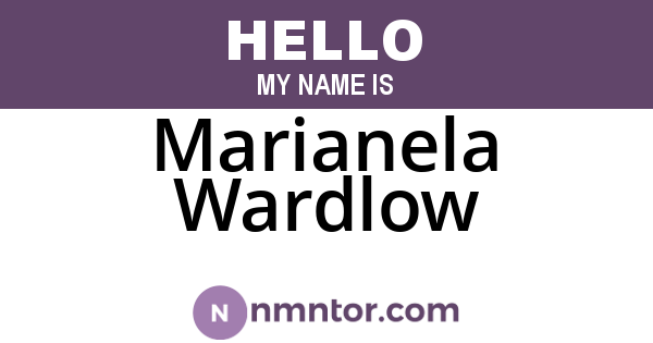 Marianela Wardlow