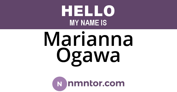 Marianna Ogawa