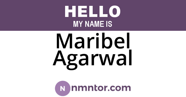 Maribel Agarwal