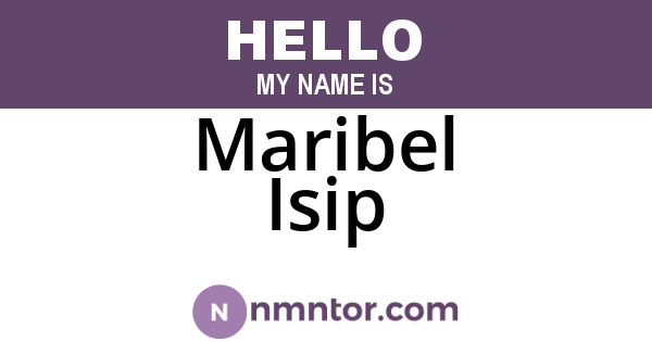 Maribel Isip