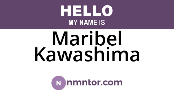 Maribel Kawashima
