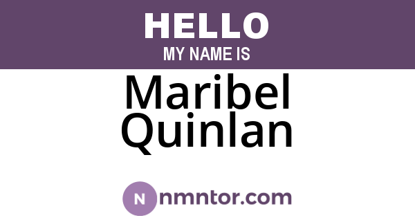Maribel Quinlan