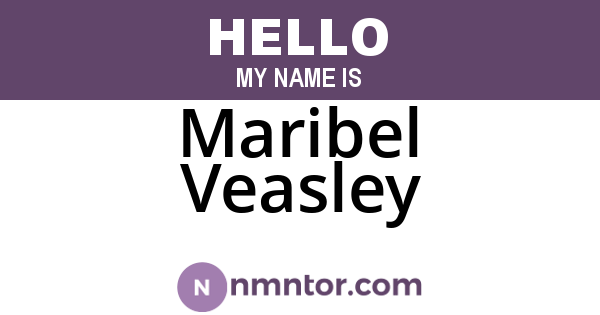 Maribel Veasley