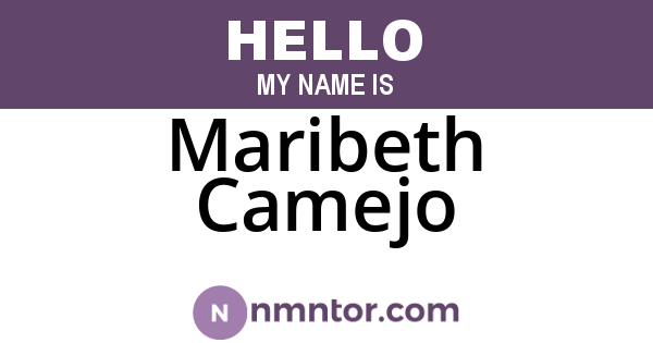 Maribeth Camejo