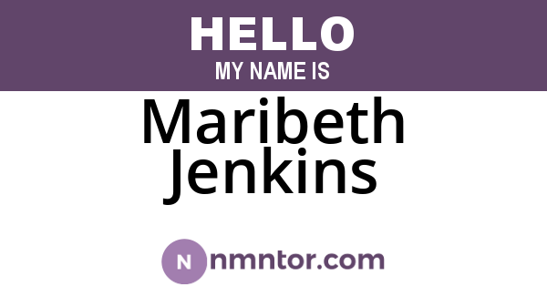 Maribeth Jenkins