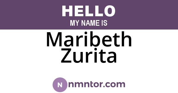Maribeth Zurita