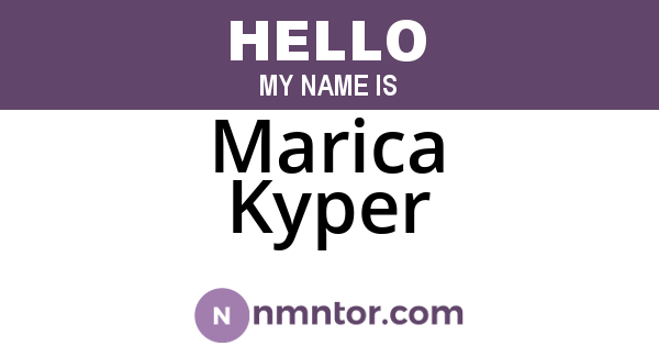 Marica Kyper