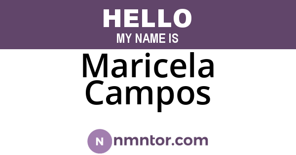 Maricela Campos