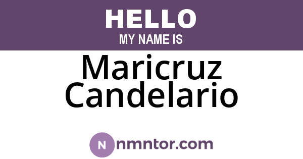 Maricruz Candelario