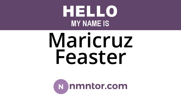 Maricruz Feaster