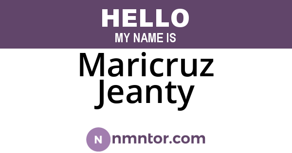 Maricruz Jeanty