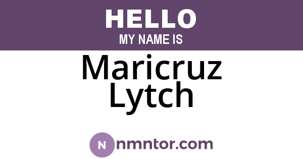 Maricruz Lytch