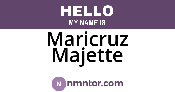Maricruz Majette