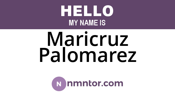 Maricruz Palomarez