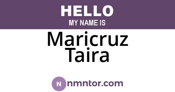 Maricruz Taira