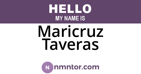 Maricruz Taveras