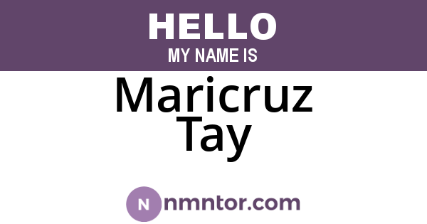 Maricruz Tay