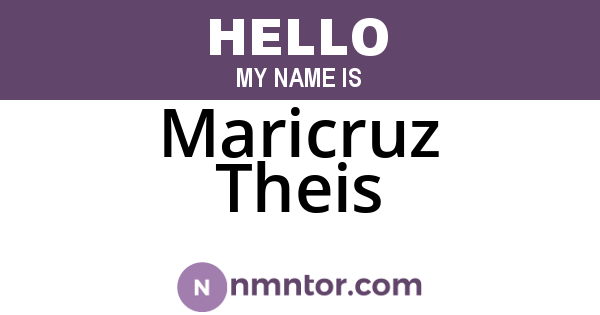 Maricruz Theis