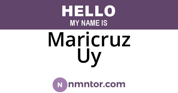 Maricruz Uy
