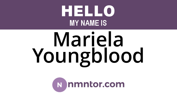 Mariela Youngblood