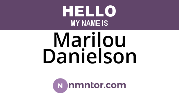 Marilou Danielson