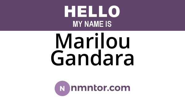 Marilou Gandara