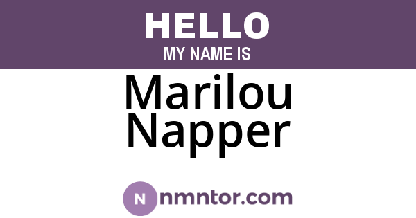 Marilou Napper